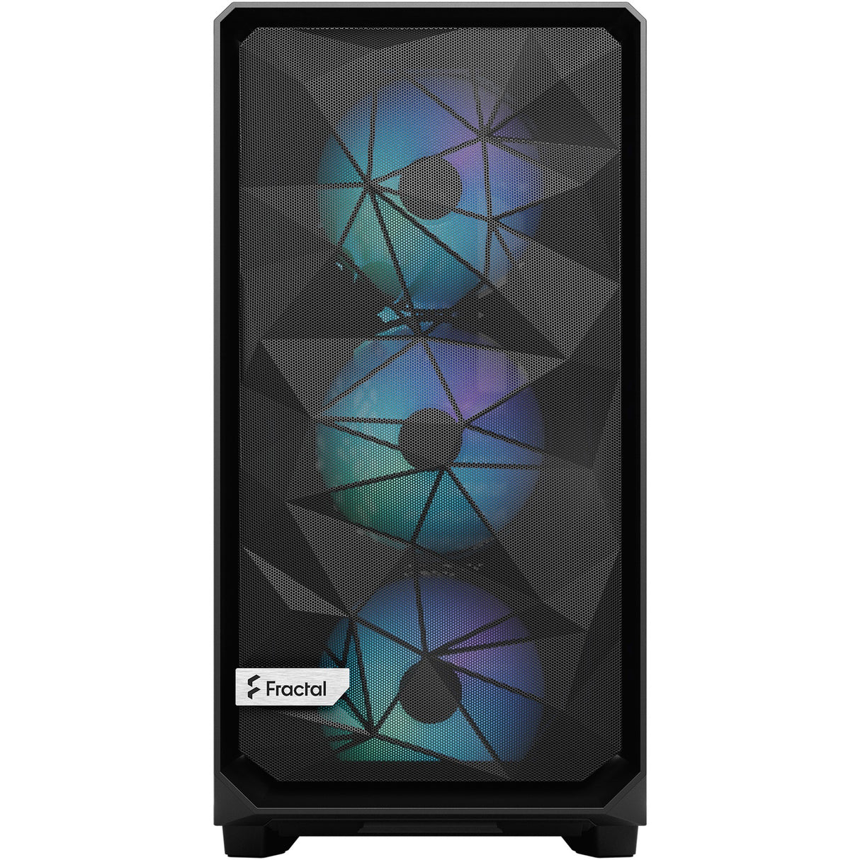 Fraktal design meshify 2 lite rgb sort tg lys farvetone