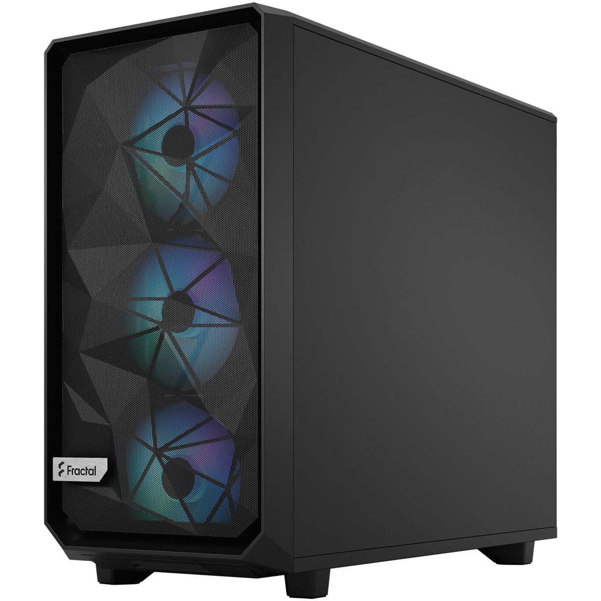 Fraktal design meshify 2 lite rgb sort tg lys farvetone