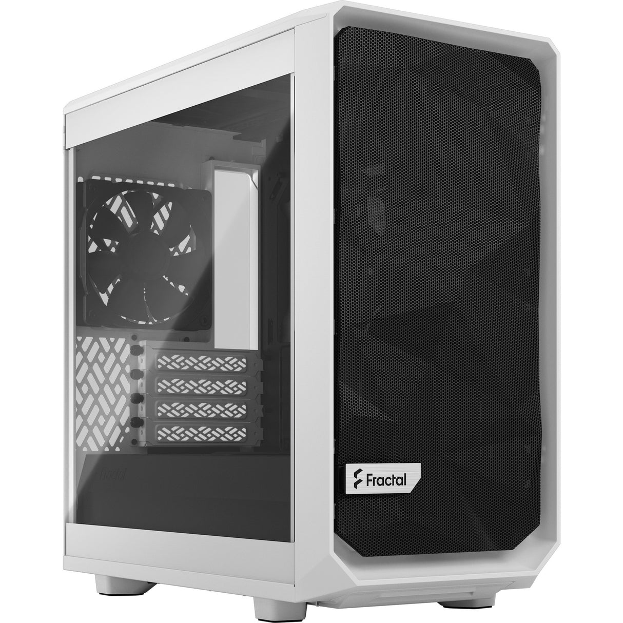 Fraktal design meshify 2 mini hvid tg klar farvetone
