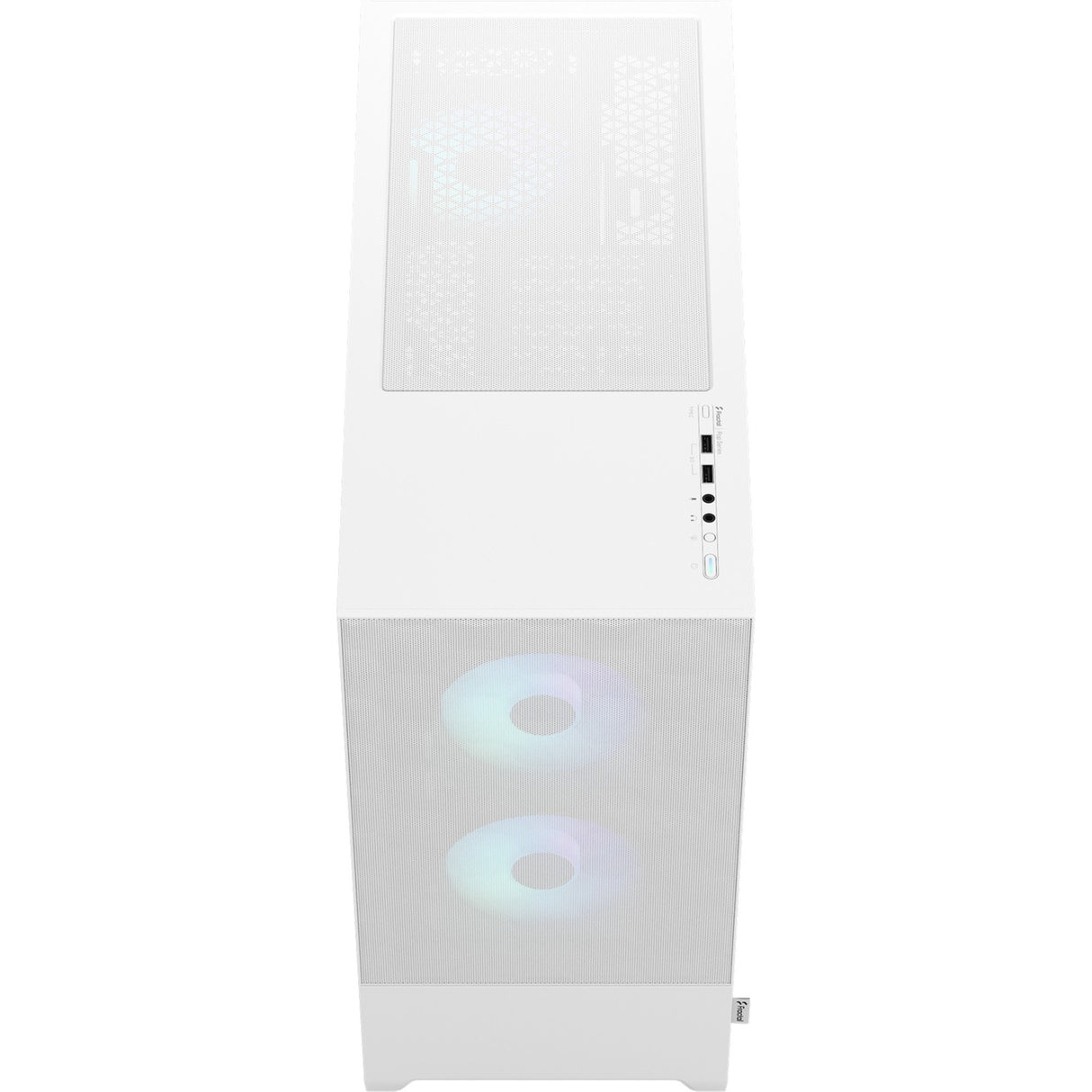 Fractal Design Pop Air RGB White TG Clear Tint