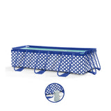 Elegance | dark blue and white above-ground pool 400x200x100 cm incl. accessories