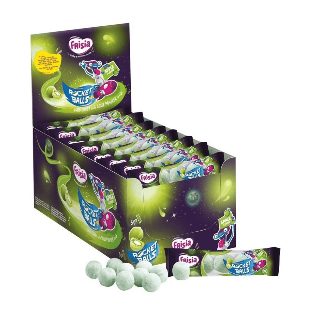 Frisia rocket balls apple (50x 5-pack)