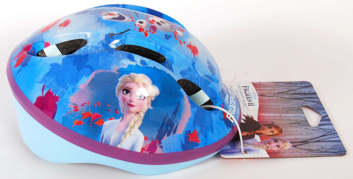 Disney Frozen Bicycle Skate Helmet Blue Pink Size 51-55 cm