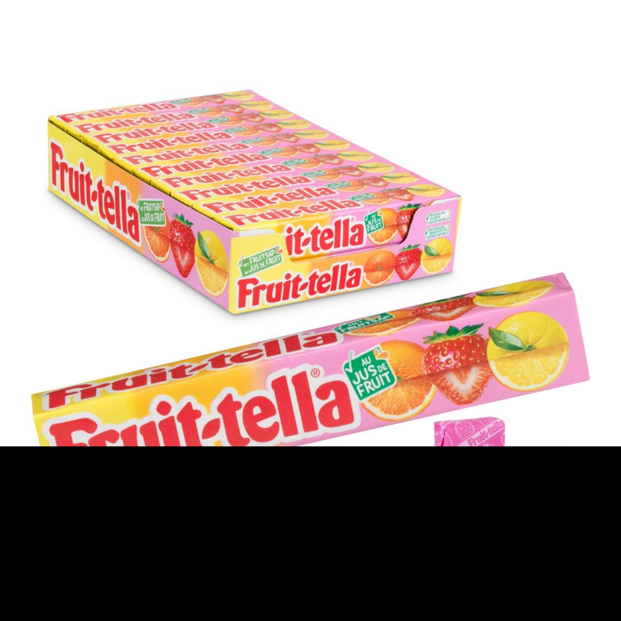 Wegańska bułka z owocami letnimi Fruittella (20x41gr)