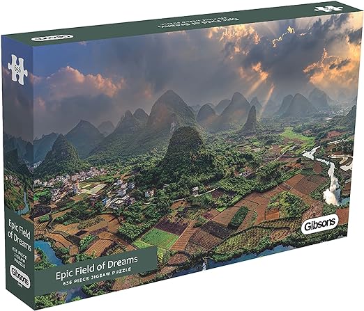 Gibsons Puzzle - Epic Field of Dreams in Guilin Cina - 636 pezzi