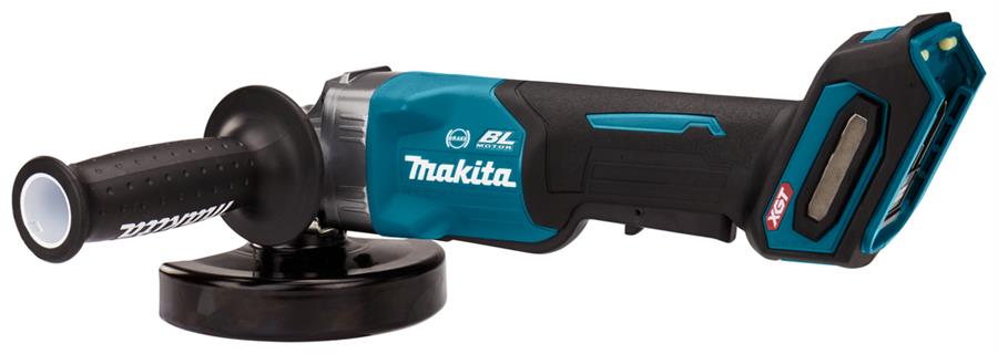 Makita accu haakse slijper 125mm xgt 40v max naked