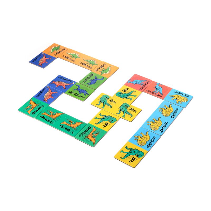 Dinosauria Children Domino Set