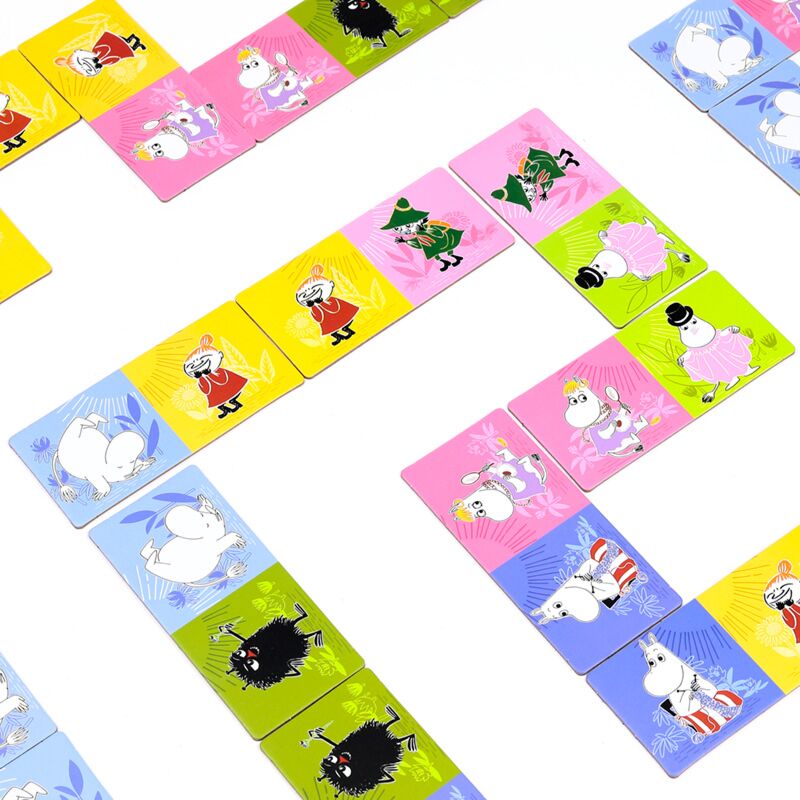 Moomin kinder domino set