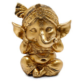Sæt 3 Golden Ganesh hør tale ingen skade
