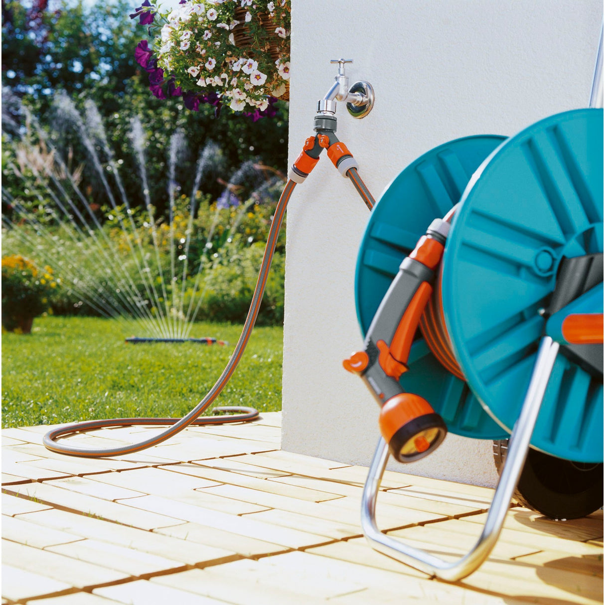 Gardena 2-way water distributor