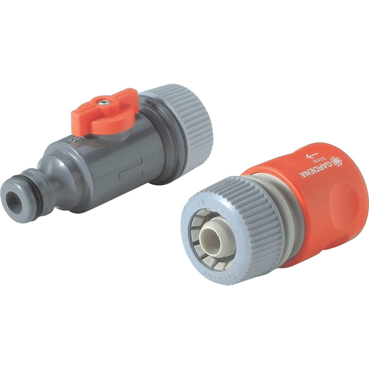 Gardena connection garnish for drop hose