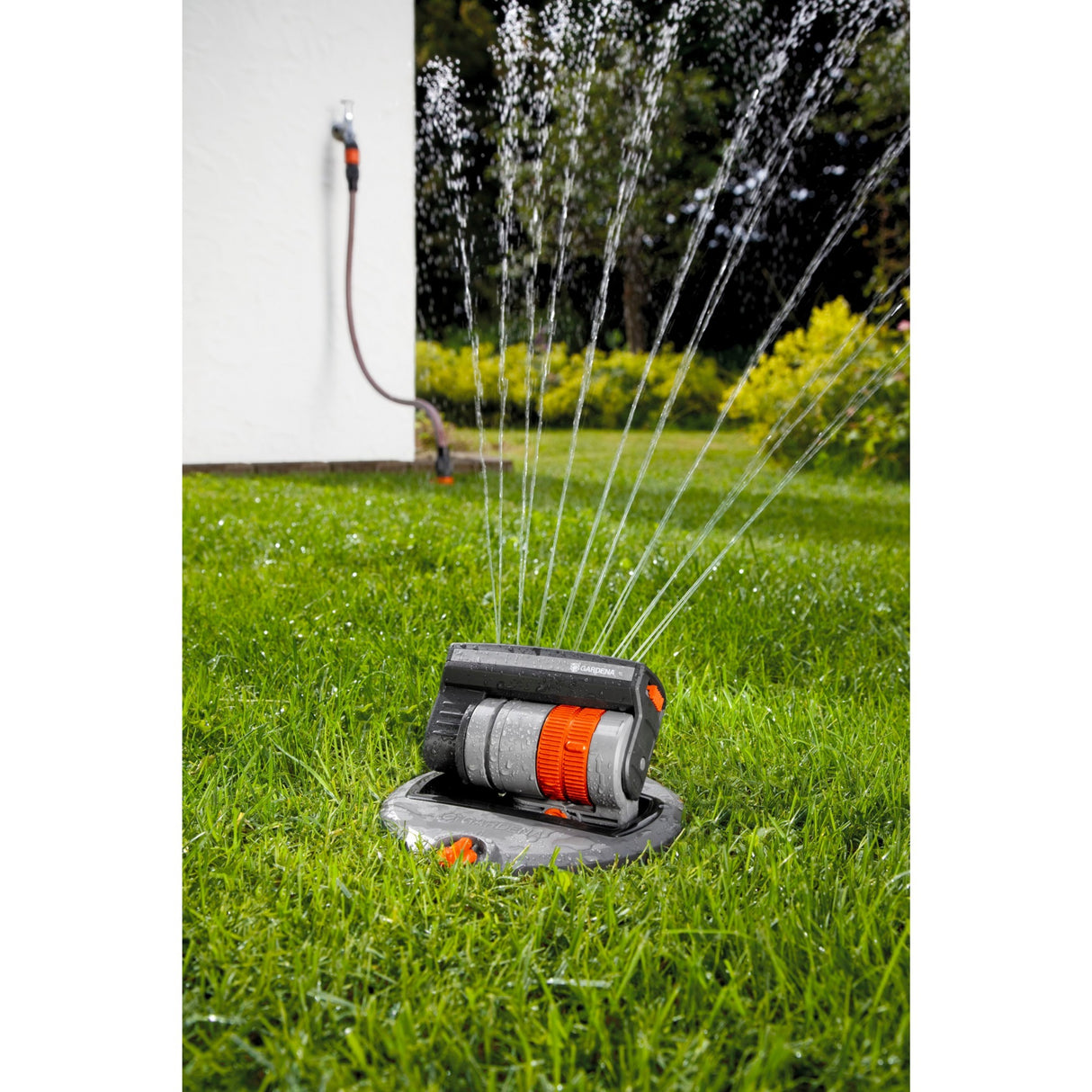 Gardena set with sunken swivel sprayer OS 140