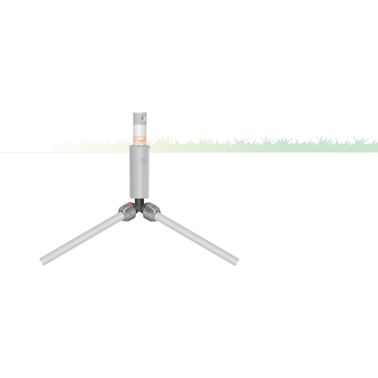Gardena corner piece 25 mm x 3 4 external wire
