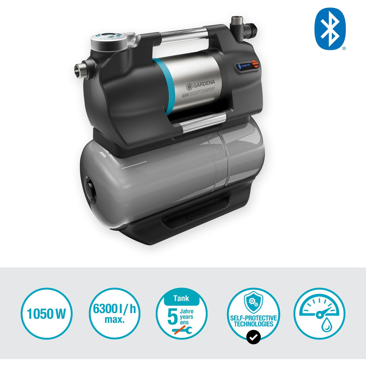 Gardena Hydrofoor Pomp 6300 Silentcomfort