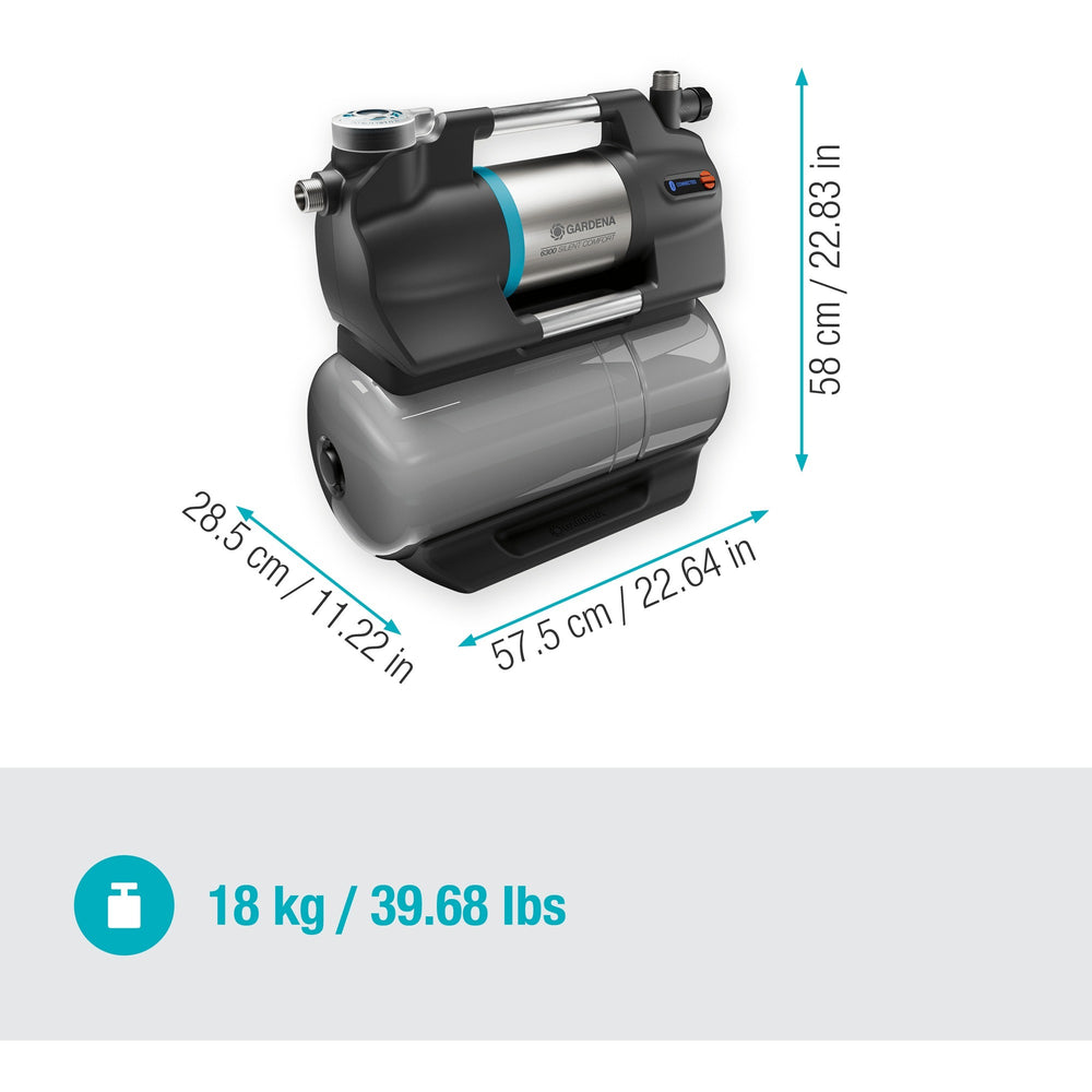GARDENA slėgio siurblys 6300 SilentComfort