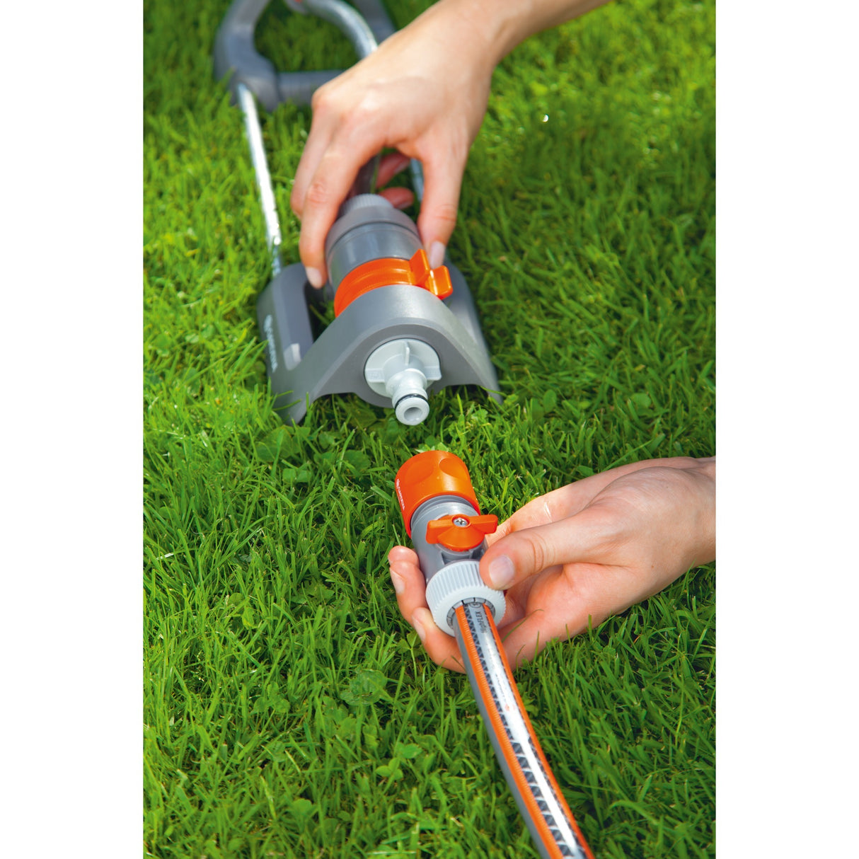 Gardena hose piece with regulation valve 19 mm (3 4)