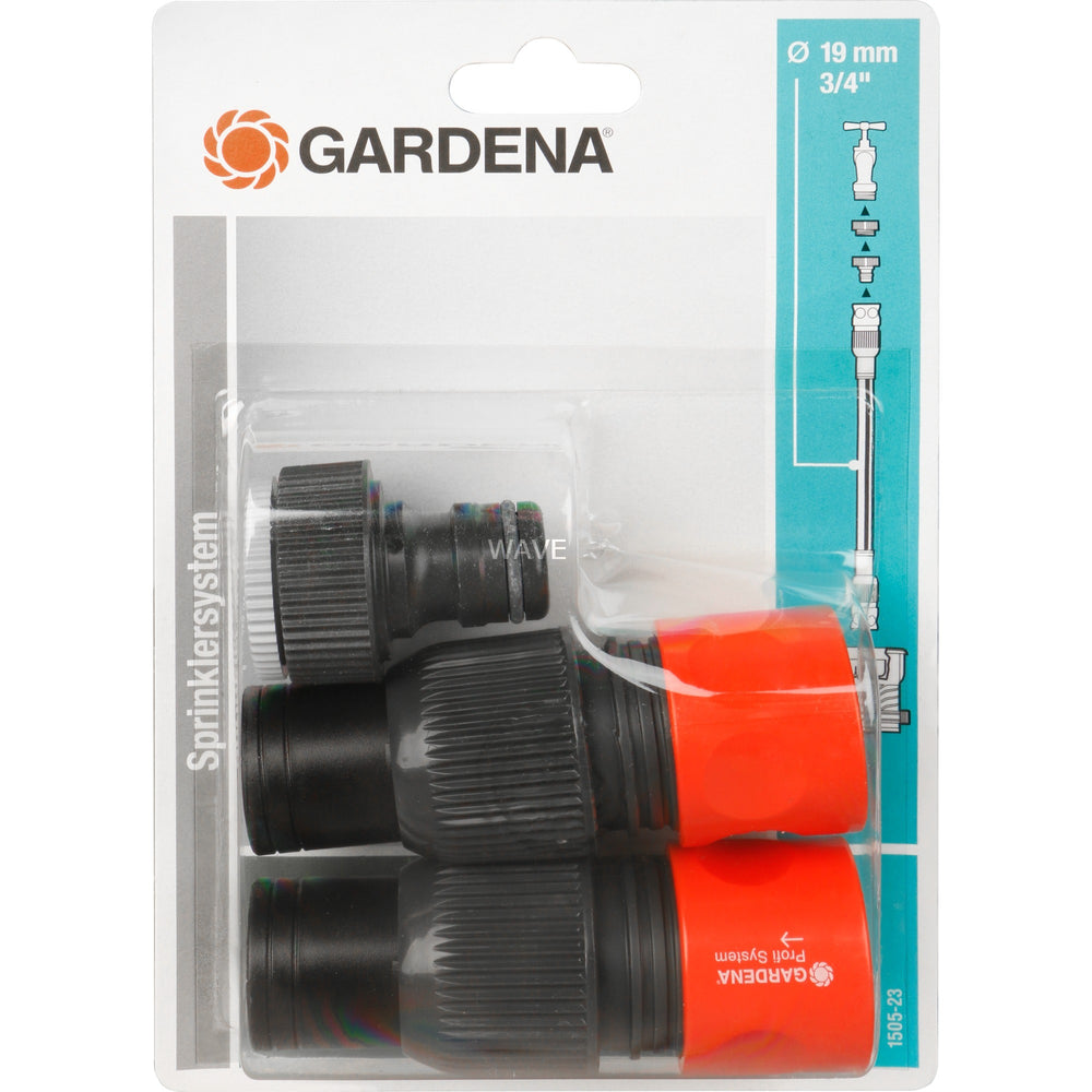 Gardena 'Profi' Maxi-Flow-Systemverbindungssatz