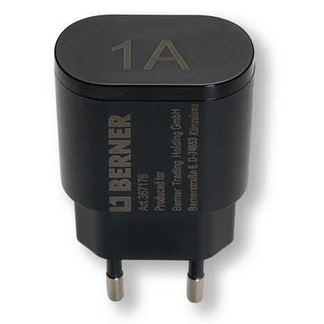 Plugue de carregamento Bernese 230V USB 1 amp