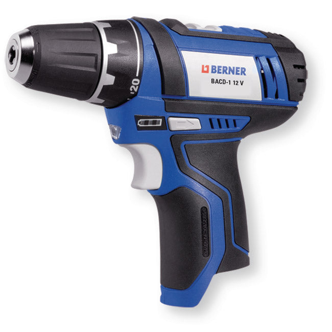 Berner 343780 Drill/Driver without Battery 12V