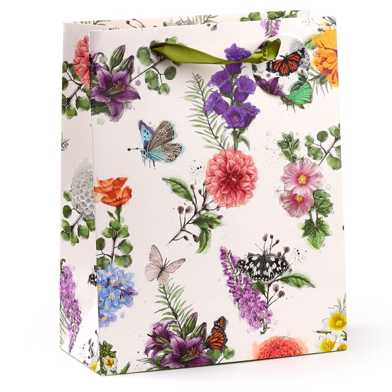 Butterfly fields - gift bag Large