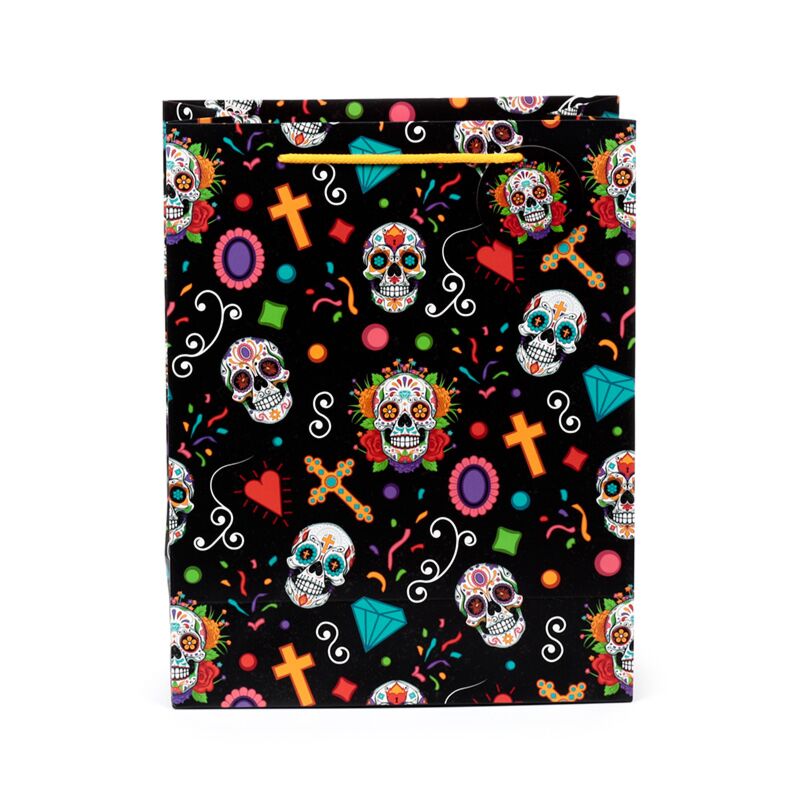 Dia de los muertos Mexican skull - gift bag large