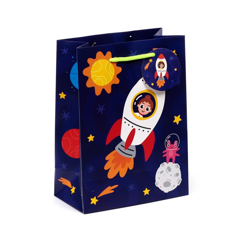Astronaut presentpåse medium