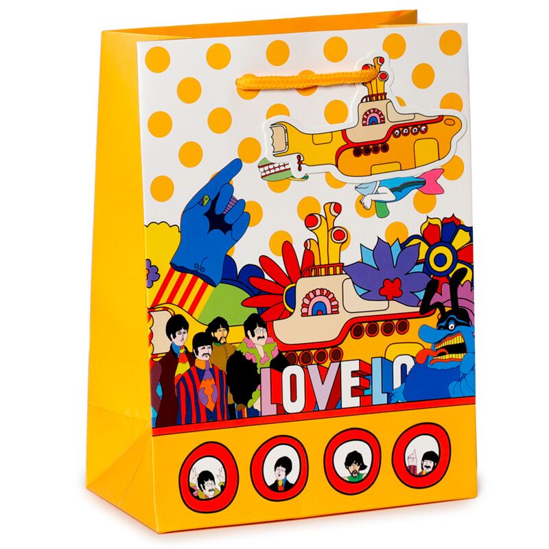 The Beatles Yellow Submarine Love - Gift Bag Medium