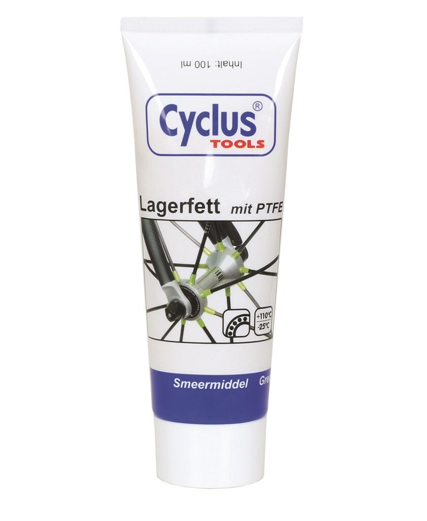 Grasa para rodamientos de bicicleta Cyclplus tubo blanco 100gr