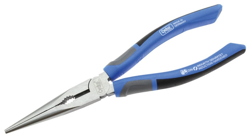 Cycplus cycle needle nose pliers straight ergonomic handle nicr