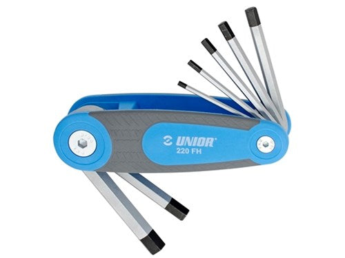 Unior pocket knife Allen keys set 2.5-10mm workshop
