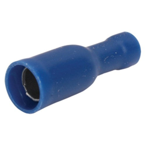 Škatla a 25 drsnih okroglih ženska modra 4mm