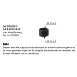 Kierre silmä vaihtamaan silmä M10 M12