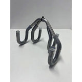 Hoist Co висящи куки със защитна гумена неръждаема стомана (2 бр.)