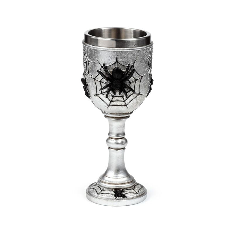Decorative cobweb chalice
