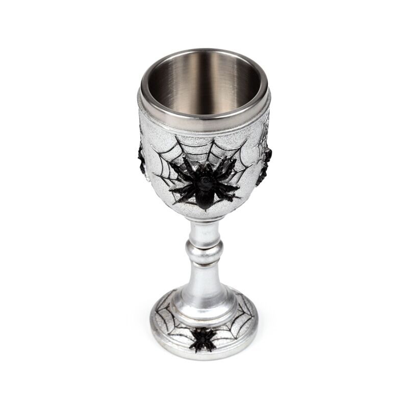 Decorative cobweb chalice