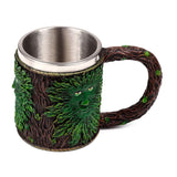 Decorative treeman drinking cup