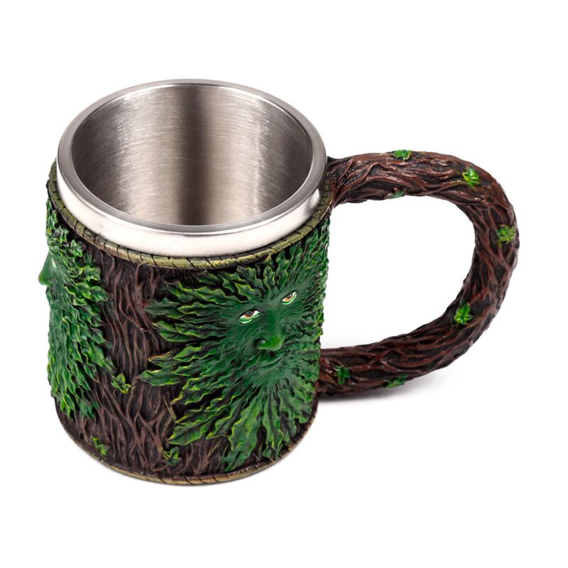 Decorative treeman drinking cup
