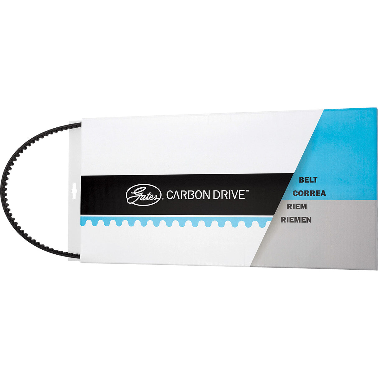 Gates aandrijfriem cdc carbon drive 130t 1430x12mm zwart