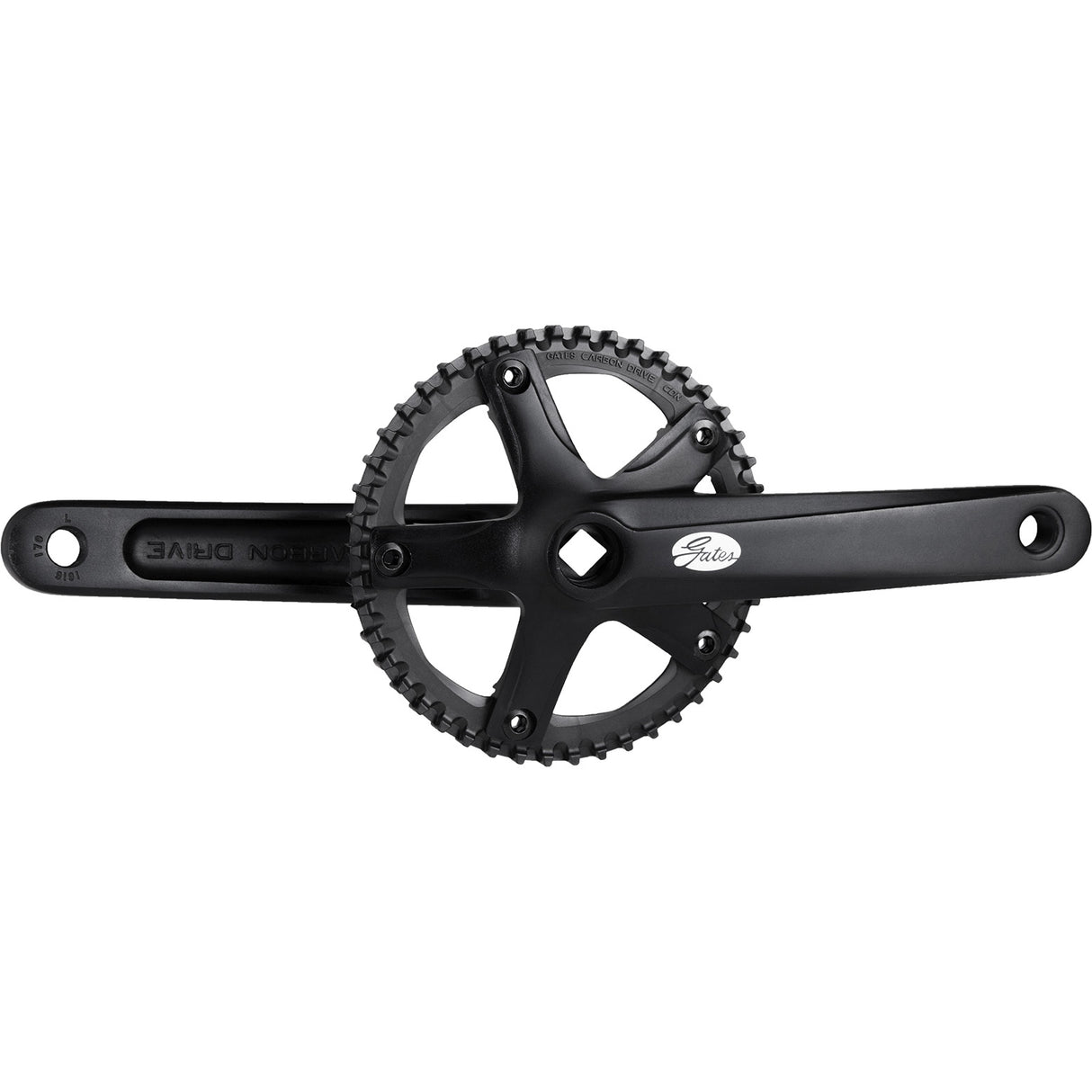 Gates crankstel cdn s150 46t 170mm zonder beschermrand zw.