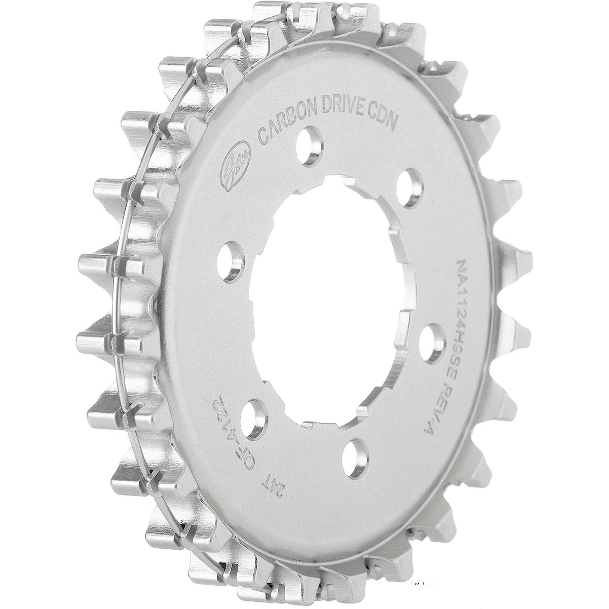 Gates Sprocket CDn 24t 6b 9-Spline Hub Drot Flange