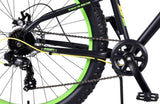 Volare Gradient Children's Bicycle - Pojkar - 26 tum - Black Yellow Green - 7 Speed ​​- Prime Collection