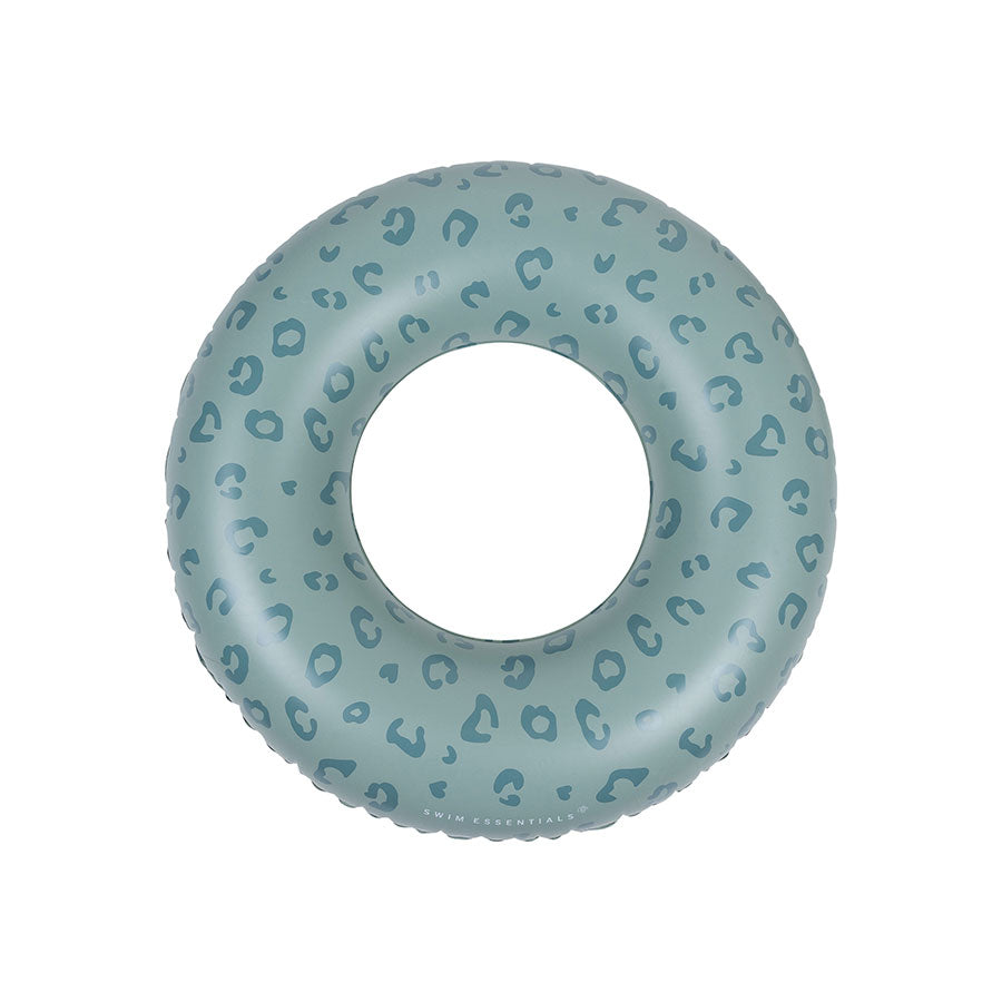 Leopard | green swimming ring ø 90 cm