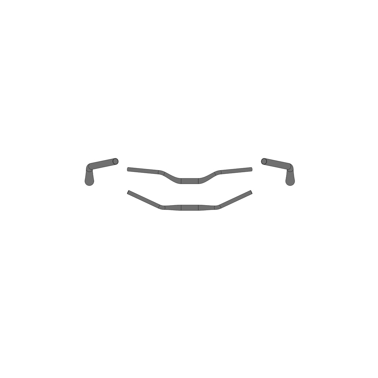 Steer Riser Bar 50 Comfort Ø31.8x720 - Черно