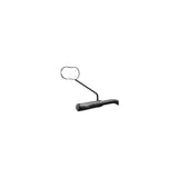 Ergotec spiegel m-88l дълга ръка 111 x 52 mm алуминиев черен пясък