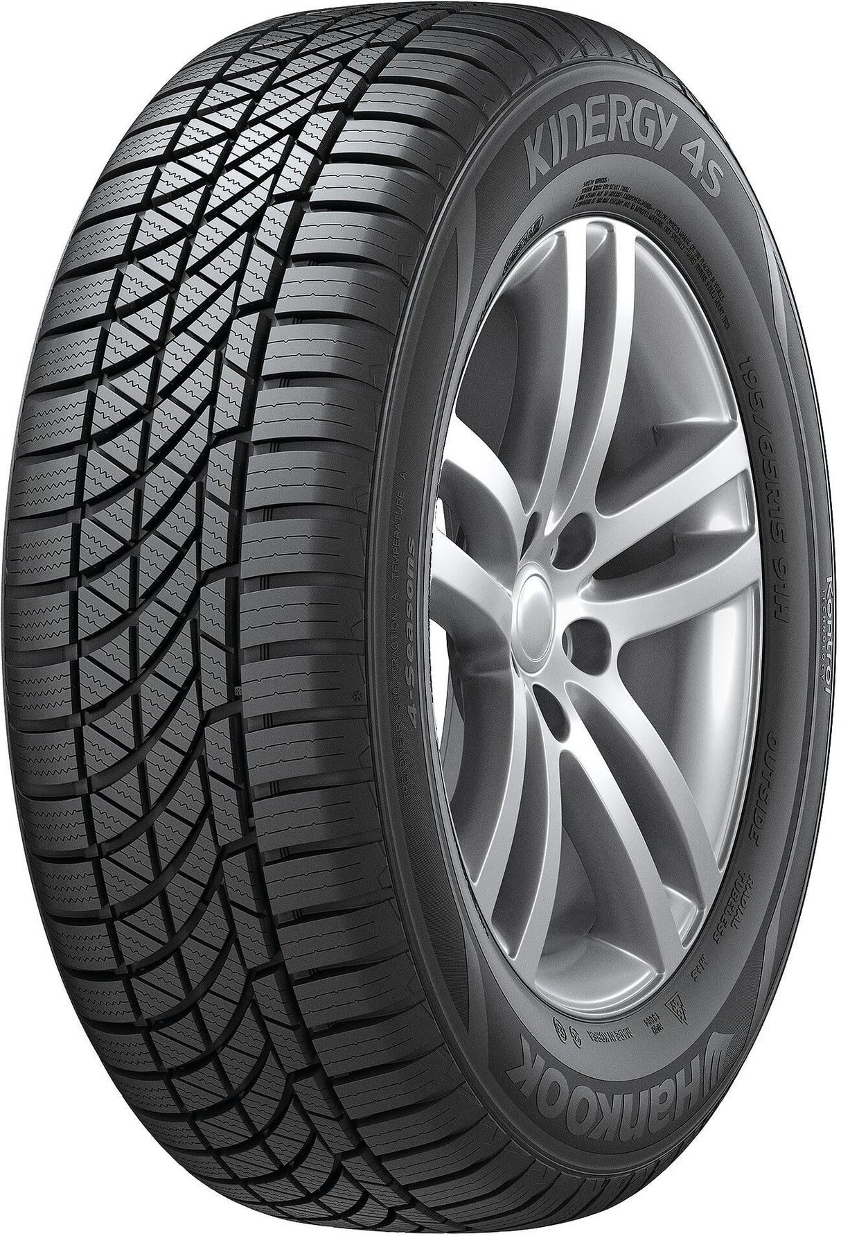Hankook helårsdäck kinergy 4s (h740) däck gj 195 55r16 91v kinergy 4s2(h740)