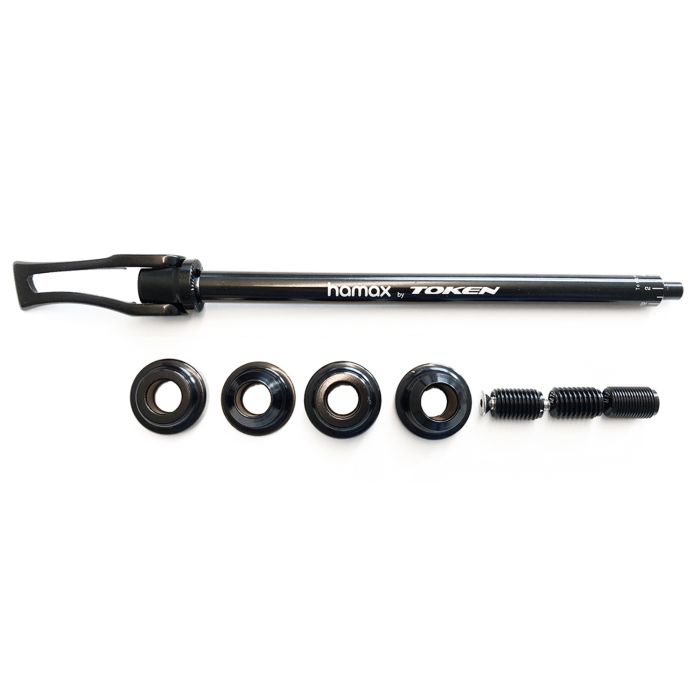 Adaptateur d'attelage Hamax pour axes traversants de 12 mm