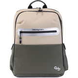 Hedgren pendling sykkelstemme ryggsekk 15.6l beige oliven