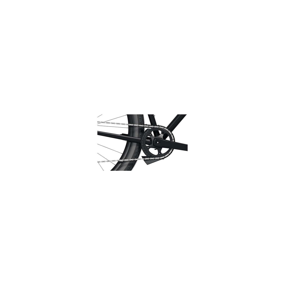 Hebie kettd chainglider open plus 32t black