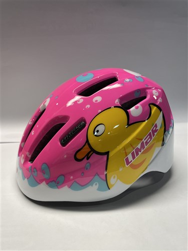 Limar Kinders Helmet S 46-52cm Duck in vasca rosa