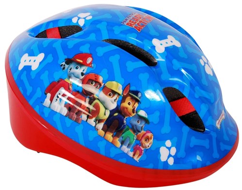 Volare boys bicycle helmet blue red 51-55 cm